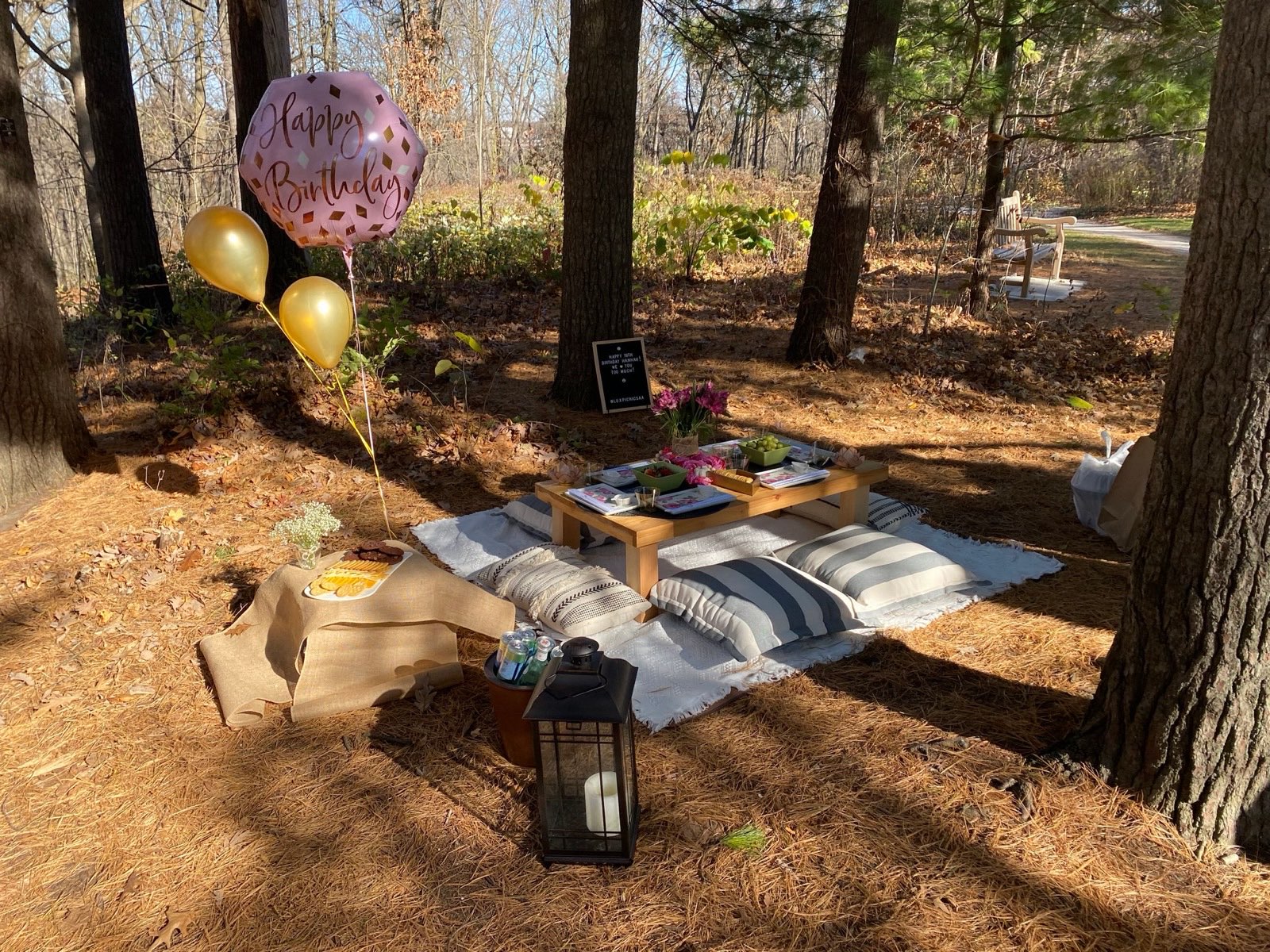 Second picnic of the back-to-back day, booked by referral